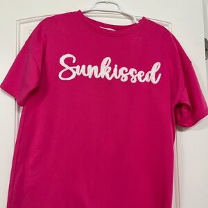 Pink 'Sunkissed' T-Shirt